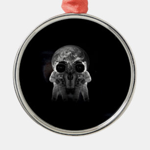 Astronauten Silbernes Ornament