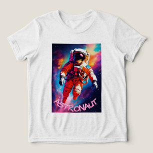 Astronauten-T-Shirt Tri-Blend Shirt