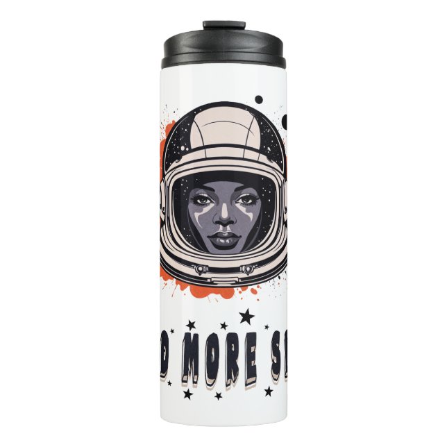 Astronauten-Thermalbecher Thermosbecher (Vorderseite)