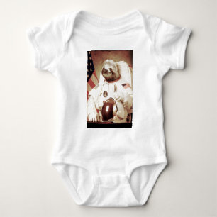 Astronauten-Trägheit Baby Strampler