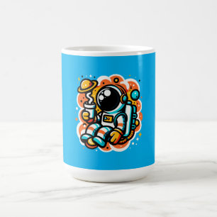 Astronauten trinken Kaffee - Koffein im Weltraum Kaffeetasse