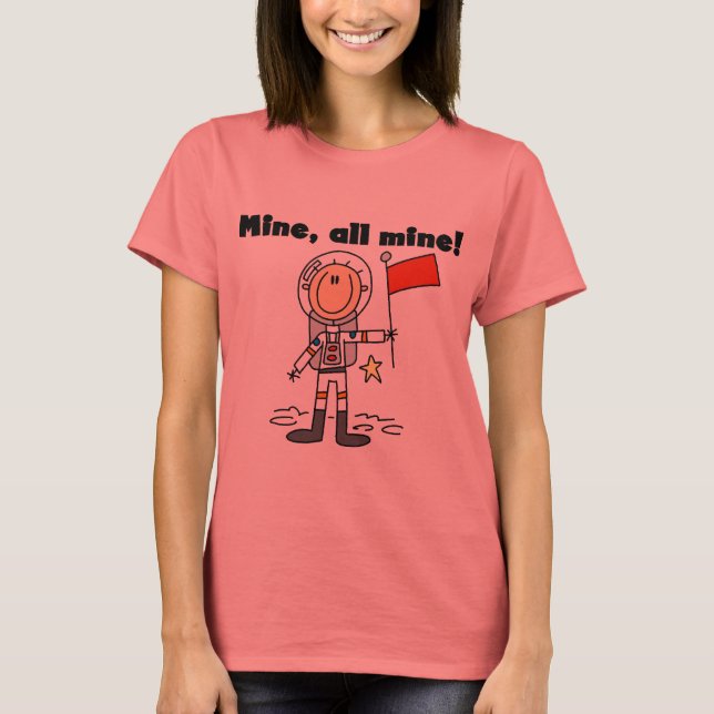 Astronautenbergwerk Alle Bergwerke T - Shirt und G (Vorderseite)