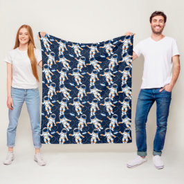 Astronautendecke Fleecedecke