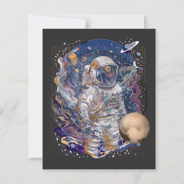 Astronautendesign (Vorderseite)