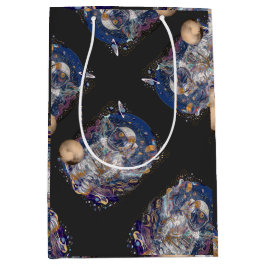 Astronautendesign Mittlere Geschenktüte