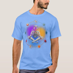 Astronautenfriedensstimme Yoga F T-Shirt