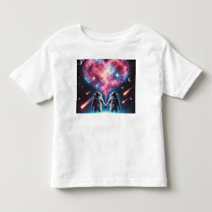 Astronautengalaxischer T - Shirt