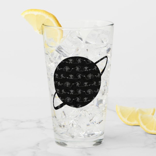 Astronautenglas Glas (Vorderseite Ice)