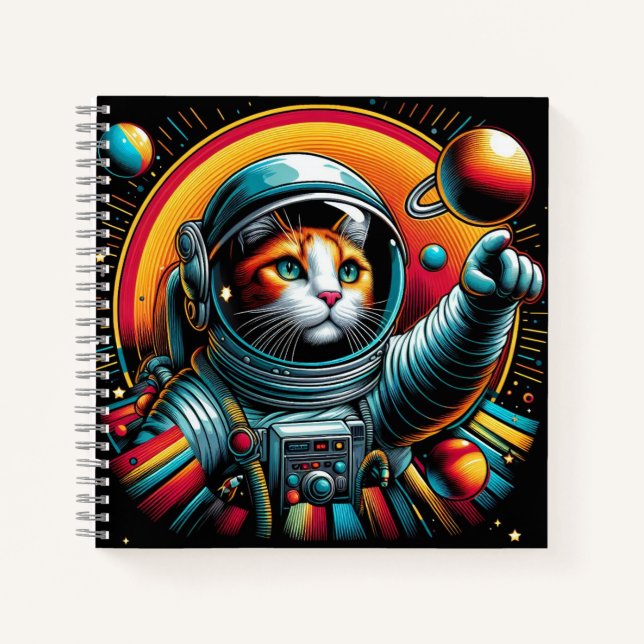 Astronautenheft! Notizbuch (Vorderseite)