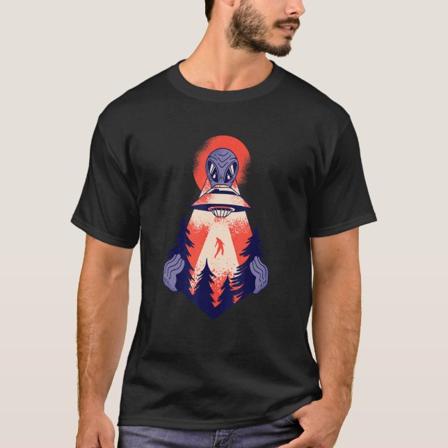 Astronautenhelm-Fisch T-Shirt (Vorderseite)