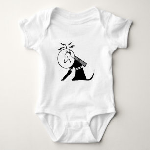 Astronautenhund, Windhund, italienischer Windhund, Baby Strampler