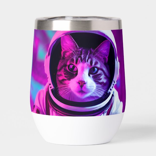Astronautenkatze (Rückseite)