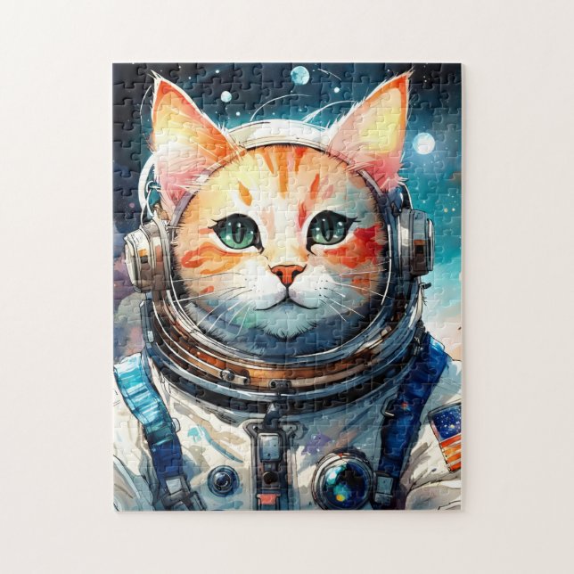 Astronautenkatze (Vertikal)