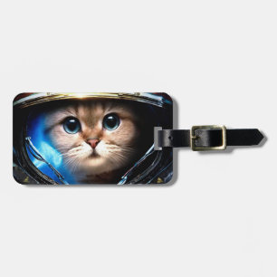 Astronautenkatze Gepäckanhänger