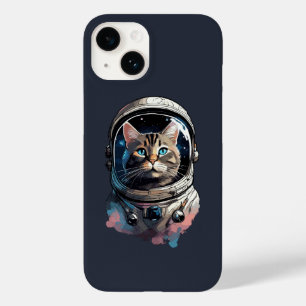 Astronautenkatze im Weltraum Kunst Case-Mate iPhone 14 Hülle