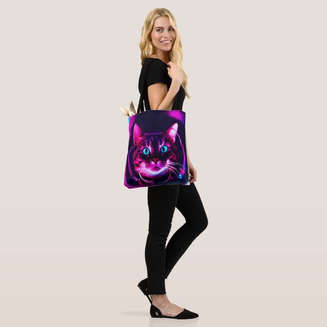Astronautenkatze Tasche (Am Model)