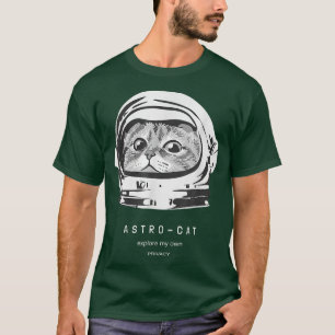 Astronautenkatze Weltraumkatze Kosmische Astro-Kat T-Shirt