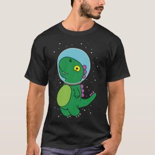 Astronautenkinder-Geschenk von Dinosaurier für Wel T-Shirt