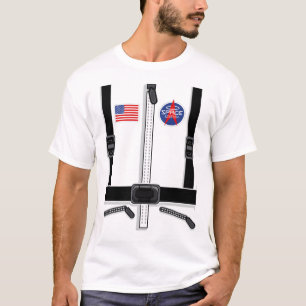 Astronautenkostüm für Kinder Männer Frauen Weltrau T-Shirt