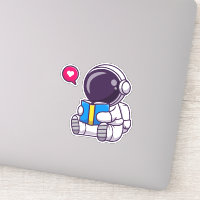 Astronautenlesbuch niedliche Kinder