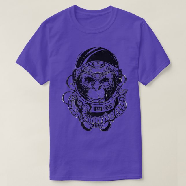 Astronautenmonkey  T-Shirt (Design vorne)