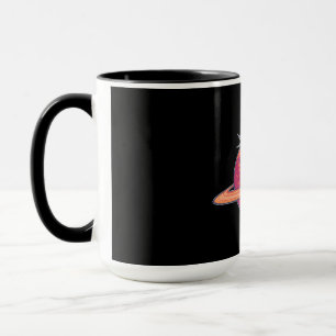 Astronautenmusik mit Boombox Tasse