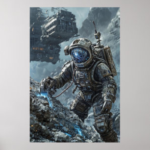 Astronautenposter Poster