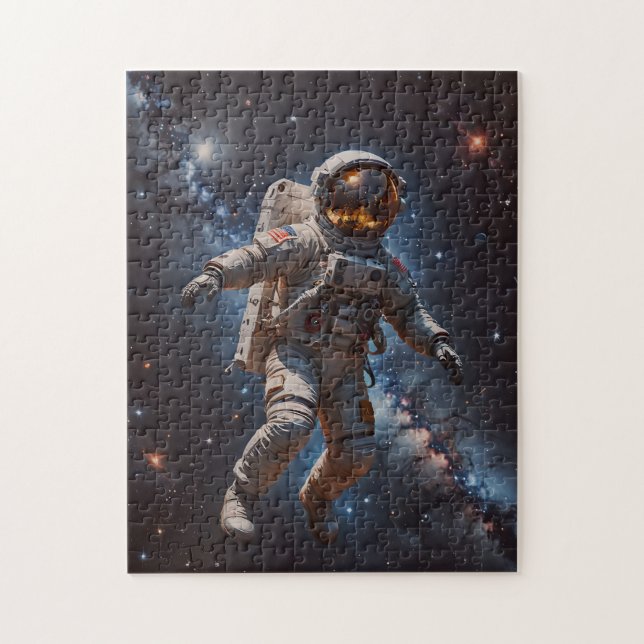 Astronautenpuzzle (Vertikal)