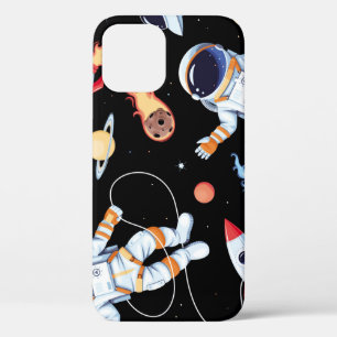 Astronautenrakete: Vintager Weltraum Nahtloses Mus Case-Mate iPhone Hülle