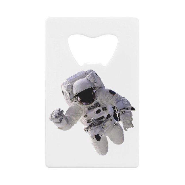 Astronautenraum Geldbeutel Flaschenöffner (Vorderseite)