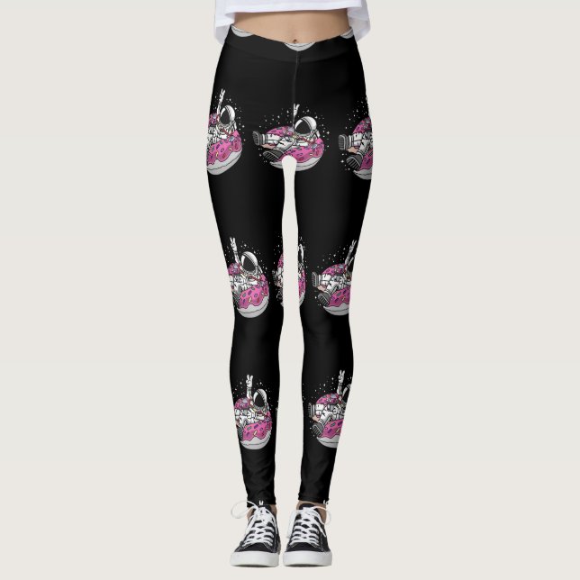 Astronautenreise Leggings (Vorderseite)