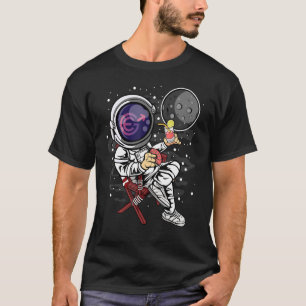 Astronautenruhestand bei allen Eiermünzen zum Mond T-Shirt