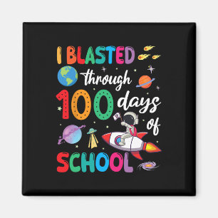 Astronautenrutsche Ich schlug über 100 Tage Magnet