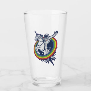 Astronautenschiff Unicorn Glas