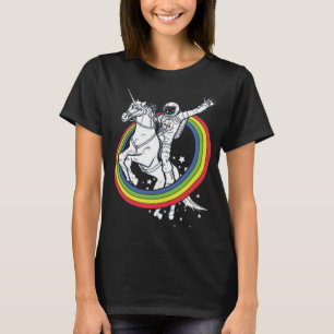 Astronautenschiff Unicorn T-Shirt