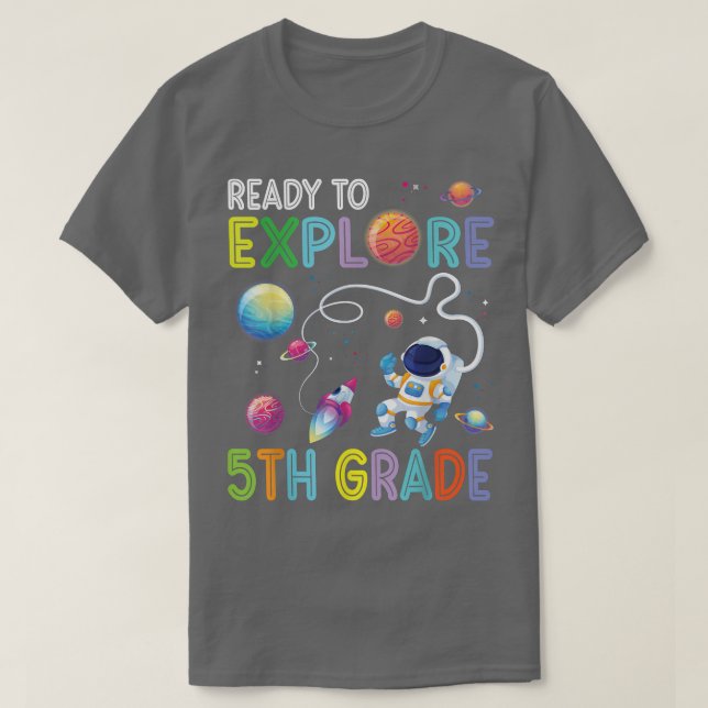Astronautenschüler kehren zur Schule zurück und kö T-Shirt (Design vorne)