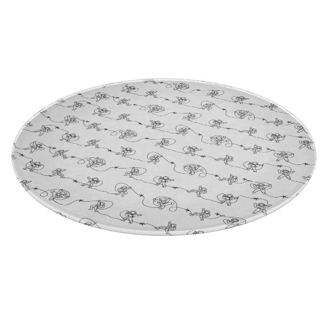 Astronautenzuchtbehörde Schneidebrett (Ecke)