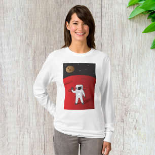 Astronautin auf den Mars T-Shirt