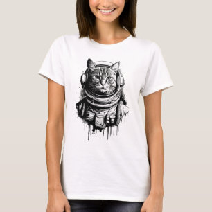 Astronautin Cinett Art T-Shirt