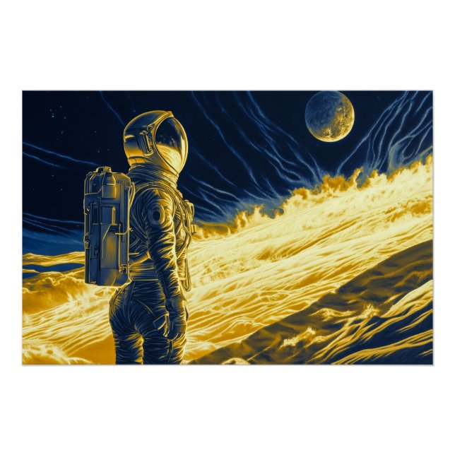 Astronautin Poster (Vorderseite)
