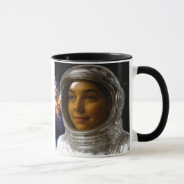 Astronautin Tasse