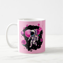 Astronautin Valentine Rose Kaffeetasse