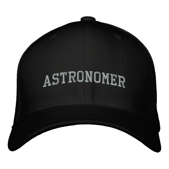 Astronome Astronomie Science Casquette brodé (Devant)