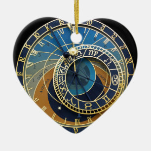 Astronomical Clock-Prag Orloj Keramik Ornament