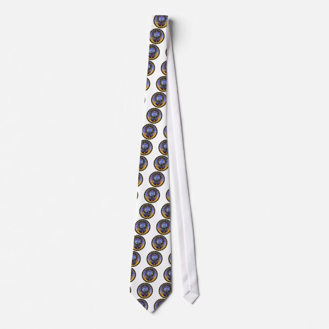 Astronomical Clock Tie Krawatte (Vorderseite)
