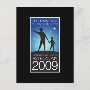 Astronomie 2009 postkarte