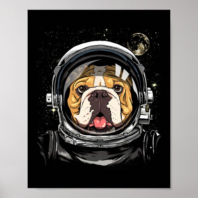 Astronomie des Weltraumamtes American Bulldog Gala Poster (Vorne)