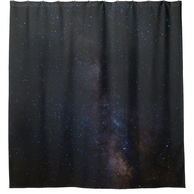 Astronomie Duschvorhang (Vorderseite)