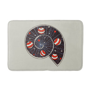 Astronomie Funny Space Spiral Galaxy Badematte