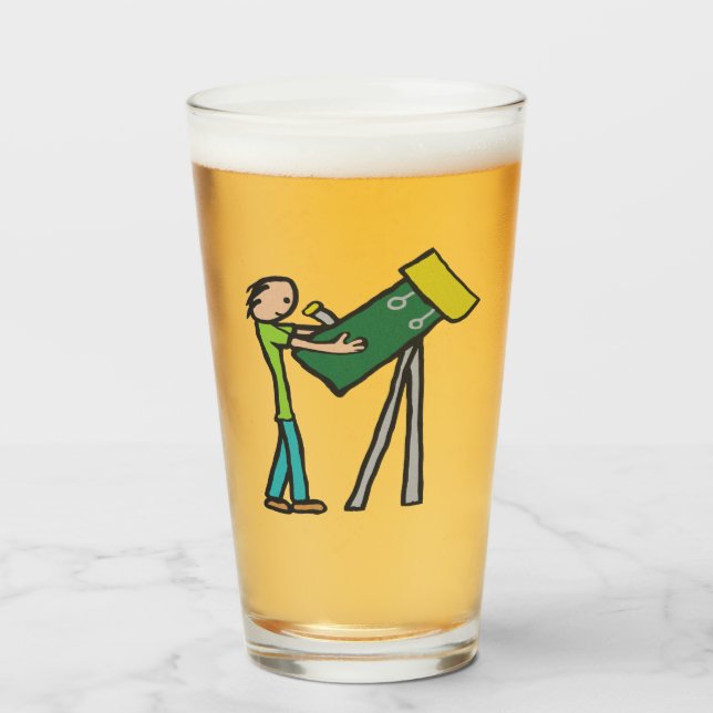 Astronomie Glas (Vorne (Gefüllt))